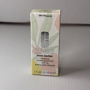 CLINIQUE Even Better Makeup SPICE (D) CN 116 Foundation Broad Spectrum NIB